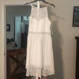 White sun dress